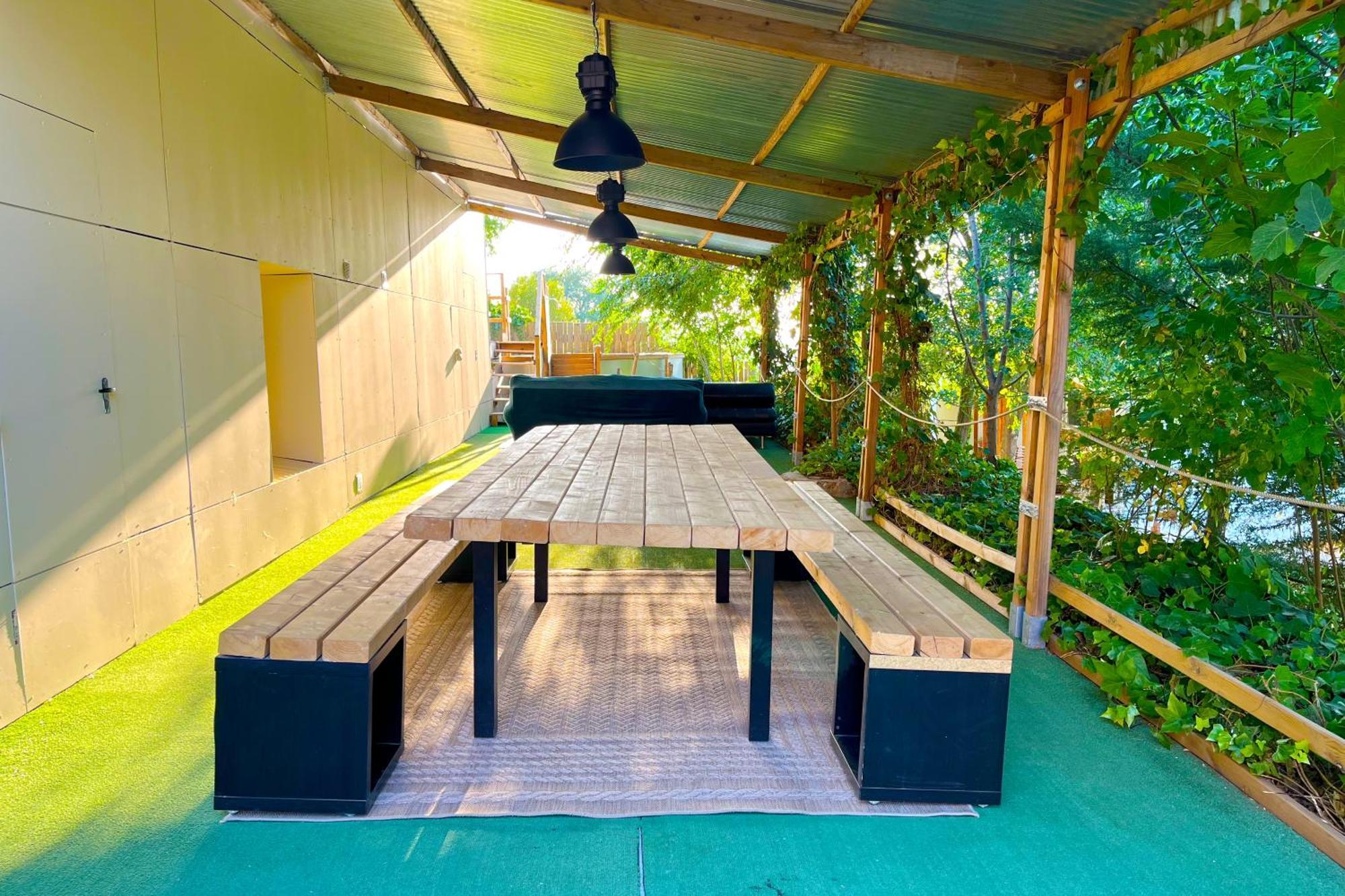 Fee4Me Cabin With Pool And Garden San Martín de la Vega Exteriör bild