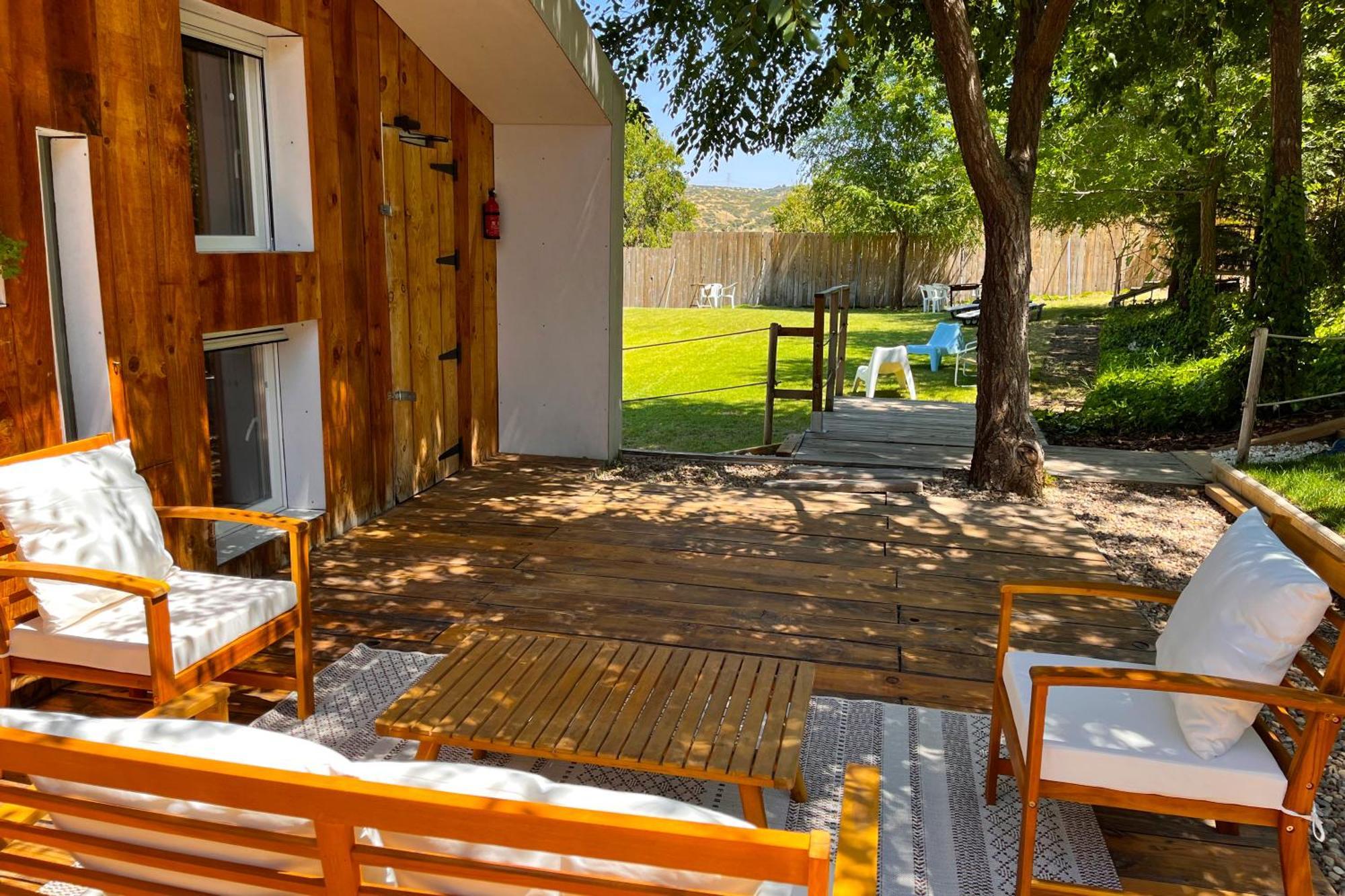 Fee4Me Cabin With Pool And Garden San Martín de la Vega Exteriör bild