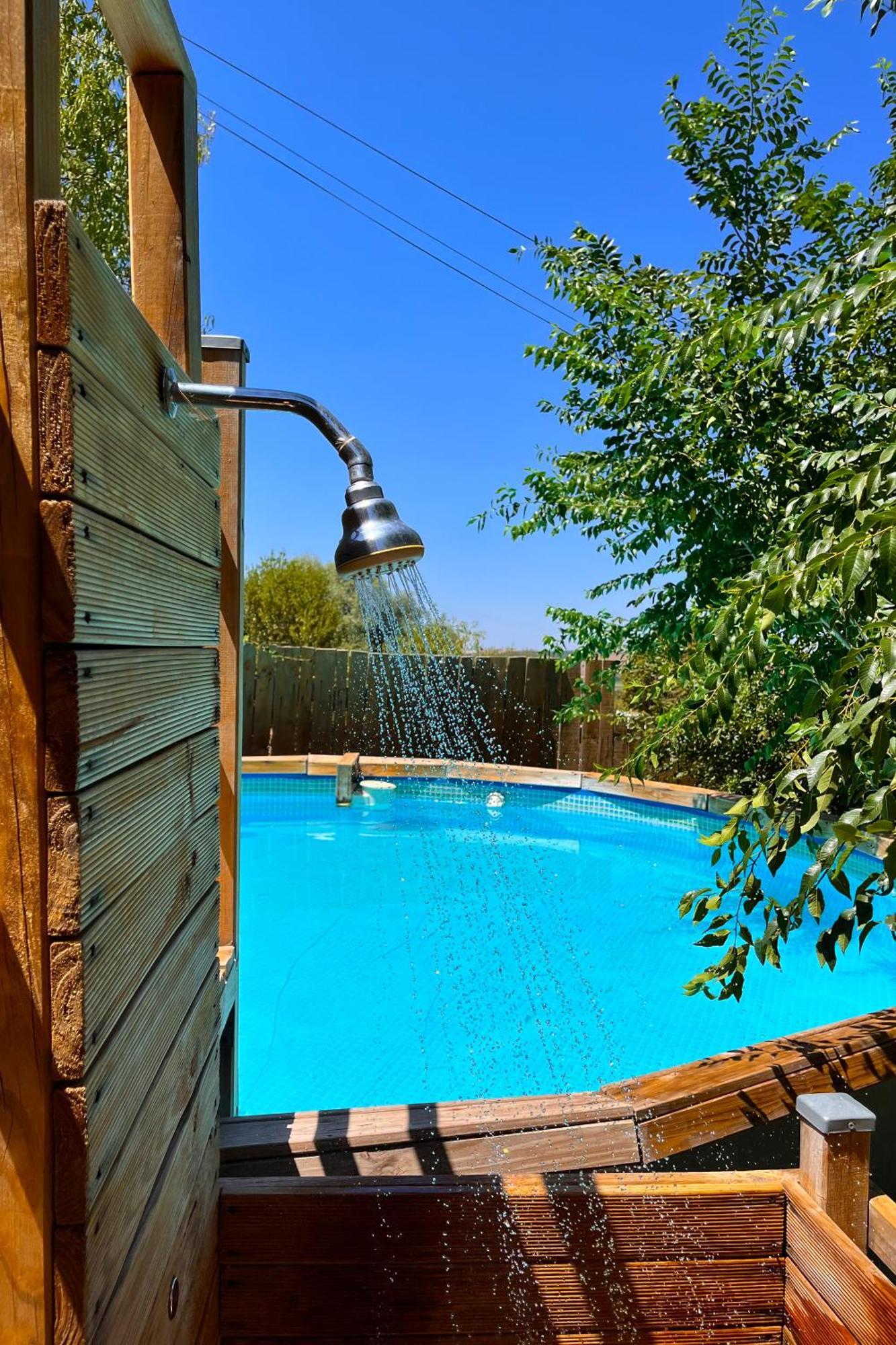 Fee4Me Cabin With Pool And Garden San Martín de la Vega Exteriör bild